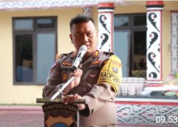 Kapolres Simalungun, AKBP Choky Sentosa Meliala SIK, SH, MH.