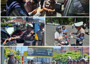 Sat Lantas Polres Pematangsiantar & UPTD Samsat Pematangsiantar Gelar Operasi Gabungan.