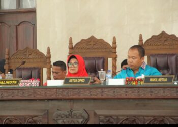 Wali Kota dr. Susanti Hadiri Pidato Penutupan Rapat Paripurna V DPRD Kota Pematangsiantar Tahun 2024.