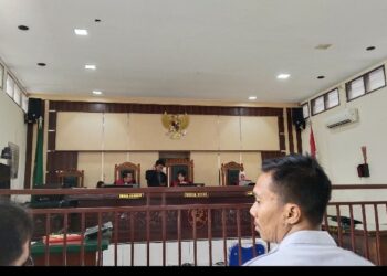 Proses Sidang Saat Berlangsung.