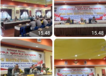 Polres Pematangsiantar Terima Kunker Tim Was Ops Hatra Toba 2024.