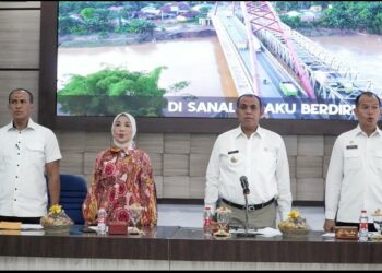 Pj. Bupati Langkat Faisal Hasrimy Dorong Peningkatan Integritas, Ajak Serius Tindaklanjuti Saran KPK.