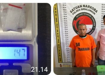 Polsek Saribu Dolok Tangkap Pengedar Narkoba di Silimakuta, Simalungun.