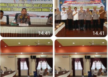 Polres Pematangsiantar Terima Kunker Tim Dumas Terpadu Polda Sumut.