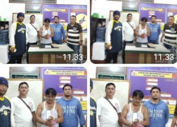 Polsek Tanah Jawa Berhasil Tangkap Pelaku Perjudian Jenis Kim Hongkong di Warung Kopi Kampung Silaukitir.
