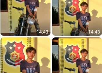 Unit Reskrim Polsek Perdagangan Berhasil Tangkap Pelaku Curanmor di Simalungun.