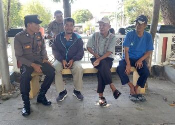 Wujudkan Pilkada Damai, Sat Binmas Polres Pematangsiantar Cooling System.