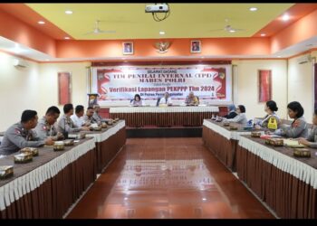 Polres Pematangsiantar Terima Kunker Tim Penilai Internal Mabes Polri.