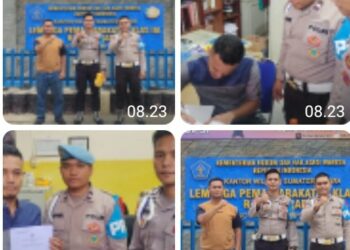 Brigpol Muhammad Sugeng Resmi Diberhentikan Tidak Dengan Hormat, Polres Simalungun Serahkan Surat PTDH di Lapas Klas IIA Rantauprapat.