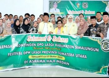 Berangkatkan Kontingen DPD Lasqi Ke Tingkat Provinsi, Bupati Simalungun: “Jaga Kesehatan & Sportifitas Dalam Pertadingan”.