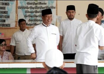 Sambangi Anak - Anak Di Lokasi Rehabilitasi Korban Narkoba, Bupati Simalungun Berikan Motivasi.