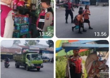 Ops Mantap Praja Toba 2024, Sat Samapta Polres Pematangsiantar Laksanakan Patroli Dialogis.