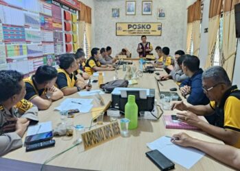 Polres Simalungun Laksanakan Evaluasi Operasi Mantap Praja Toba 2024, Tegaskan Netralitas Polri Dalam Pengamanan Pilkada 2024.