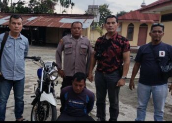 Polsek Serbalawan Ungkap Kasus Pencurian Sepeda Motor, Pelaku Ditangkap Setelah Ditawarkan di Facebook.