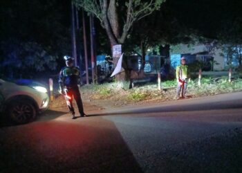 Satlantas Polres Simalungun Gelar Blue Light Patrol, Antisipasi Pelanggaran Lalu Lintas & Kejahatan Jalanan.