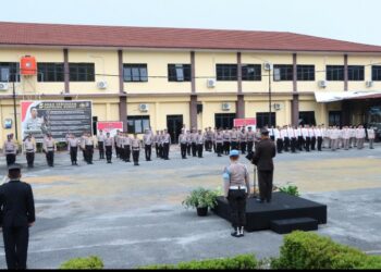 Wakapolres Pematangsiantar Pimpin Upacara Peringatan Hari Kesaktian Pancasila Tahun 2024.