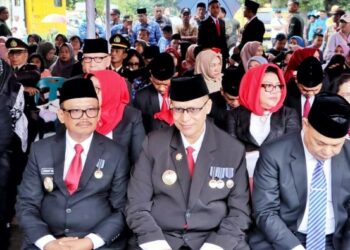 Plt Bupati Simalungun Hadiri Upacara Peringatkan Hapsak di Tugu Sujono.