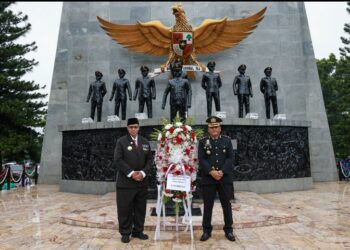 Pjs Wali Kota Pematangsiantar Drs Matheos Tan MM Hadiri Upacara Peringatan Hari Kesaktian Pancasila Tingkat Provinsi Sumut.
