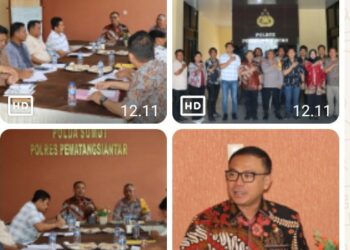 Polres Pematangsiantar Terima Kunker Tim Baintelkam Polri.