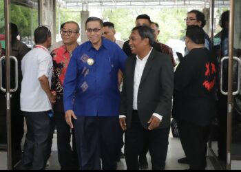 Pjs Wali Kota Pematangsiantar Drs Matheos Tan MM Hadiri  Pesparawi Seksi Bapa Sinode GKPS 2024.