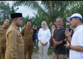 Pj. Bupati Langkat Faisal Hasrimy Realisasikan Listrik Masuk Tambak : Tekan Biaya Produksi Lebih Dari 50%.