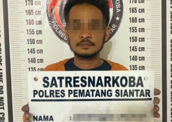 Saat Turun Dari Sp Motor, Polres Pematangsiantar Tangkap Pria Miliki Sabu 1,41 Gram.