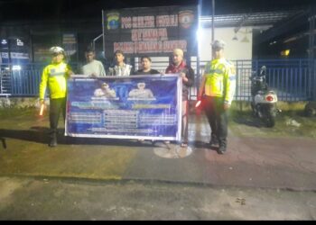Satlantas Polres Pematangsiantar Sosialisasikan Ops Zebra Toba 2024.