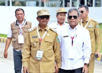 Plt Bupati Simalungun Dampingi Presiden RI Resmikan Jalan Tol Trans Sumatera Ruas Indrapura - Kisaran, Tingkatkan Konektivitas & Pertumbuhan Ekonomi.