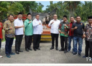 Pj. Bupati Langkat Faisal Hasrimy Perkuat Kolaborasi Dengan KAHMI Untuk Pengentasan Stunting di Kabupaten Langkat.