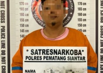 Bawa Dua Paket Sabu di Jalan Jawa, Sat Resnarkoba Polres Siantar Tangkap HB.