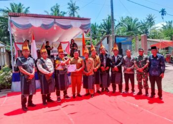 Polres Simalungun Dukung Launching Kampung Pengawasan Partisipatif Bawaslu, Jamin Keamanan & Ketertiban Pilkada 2024.