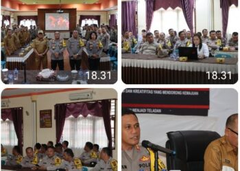 Kapolres Pematangsiantar Pimpin Rapat Ketahanan Pangan Tindak Lanjut ASTA CITA Presiden RI.