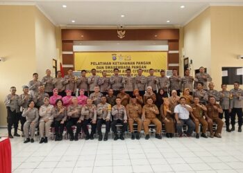 Polres Langkat Gelar Pelatihan Ketahanan & Swasembada Pangan di SPN Polda Sumut.