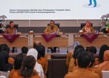 Matheos Tan Buka Sosialisasi Aplikasi Simponi, Salah Satu Inovasi Pemko Pematangsiantar.