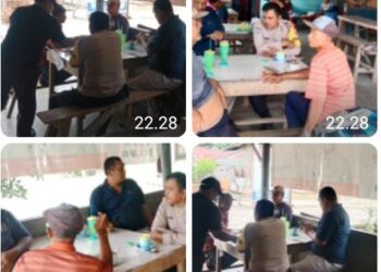 Bhabinkamtibmas Tanah Jawa Memperkuat Tali Persaudaraan di Simalungun Melalui Sambang & Patroli Dialogis.