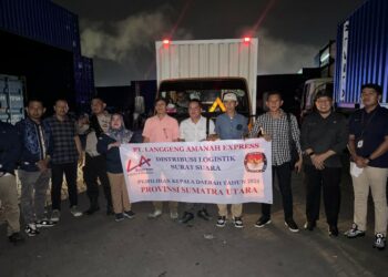 Polres Langkat Lakukan Pengamanan Penyortiran & Pelipatan Kertas Suara Pilkada.