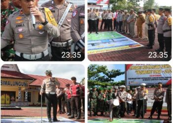 Polres Simalungun Gelar Tactical Floor Game (TFG) Untuk Persiapan Operasi "Aquabike Toba-2024" Dalam Rangka Pengamanan Kejuaraan Dunia Aquabike.