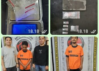 Sat Narkoba Polres Simalungun Bekuk Pengedar Narkoba di Gudang Sawit, 2,88 Gram Sabu Disita.