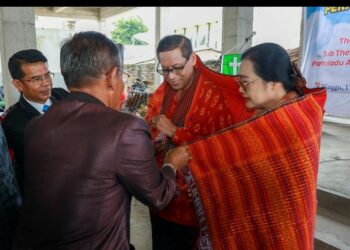 Pjs Wali Kota Pematangsiantar Hadiri Perayaan Pra Jubileum Ke - 4 HKBP Pardamean Resort Pardamean.