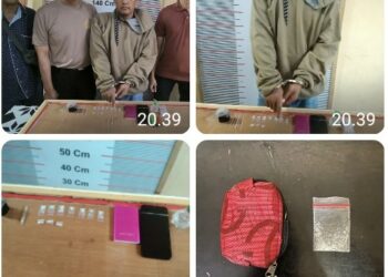Kanit Reskrim & Intel Polsek Bangun Bersinergi, Pengedar Sabu di Simalungun Bertekuk Lutut.