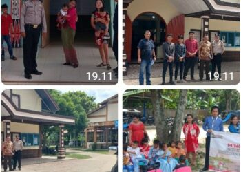 Polsek Perdagangan Perkuat Keamanan Ibadah Melalui Inisiatif Minggu Kasih.