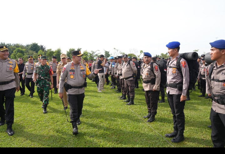 Polda Sumut Siap Amankan 25 Ribu TPS Pilkada 2024 Dengan Menerjunkan 12 Ribu Personil.