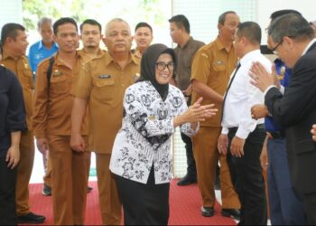 Wali Kota Pematangsiantar dr Susanti Dewayani SpA Hadiri Paripurna III Masa Sidang I DPRD Kota Pematangsiantar TA 2024.