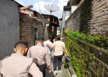 Polres Pematangsiantar Gerebek Sarang Narkoba Di Dua Tempat.