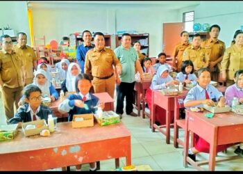 Pemkab Simalungun Laksanakan Gerakan Serentak Makanan Bergizi Sehat Bagi Peserta Didik.