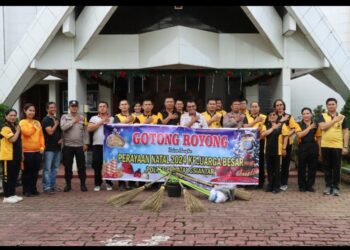 Sambut Perayaan Natal 2024, Polres Pematangsiantar Laksanakan Baksos Di Gereja GKPI.