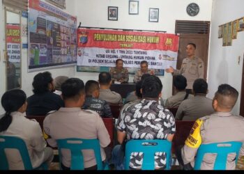 Sikum Polres Pematangsiantar Sosialisasi Kitab Undang Undang Hukum Pidana di Jajaran Polsek.