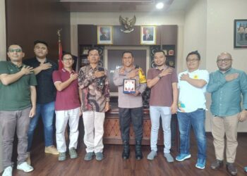 Kapolres Pematangsiantar Terima Audiensi Manager PLN UP3 Pematangsiantar.