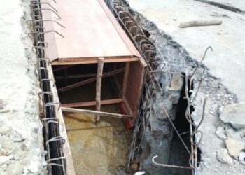 Di Jalan Karsim, Jalan & Jembatan Penghubung Yang diperbaiki.