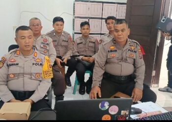 Pastikan Keamanan Objek Wisata Masa Nataru, Satpamobvit Polres Simalungun Ikuti Zoom Meeting "Risk Assessment Wisata".